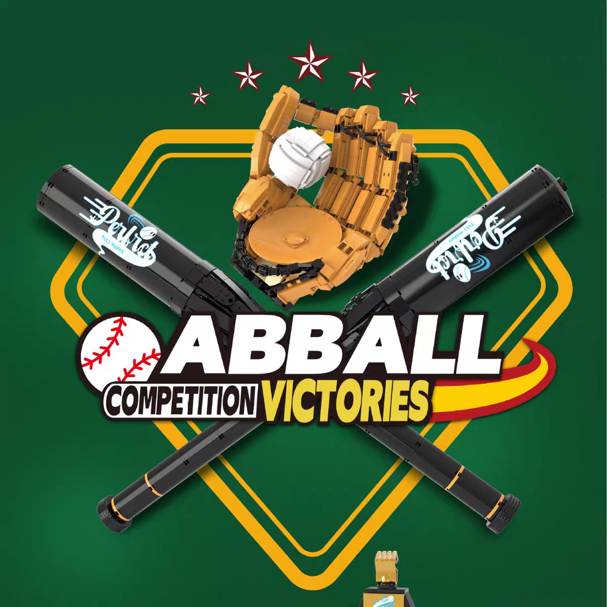 DK - 80021 - Baseball Kit - 968 Pieces