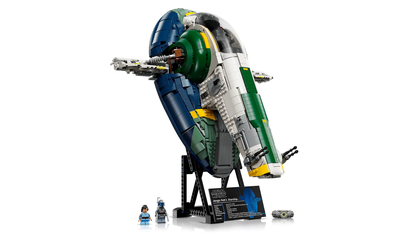 Compatible - 75409 - Star Wars - UCS - Jango Fett's Firespray Class One - 2970 Pieces
