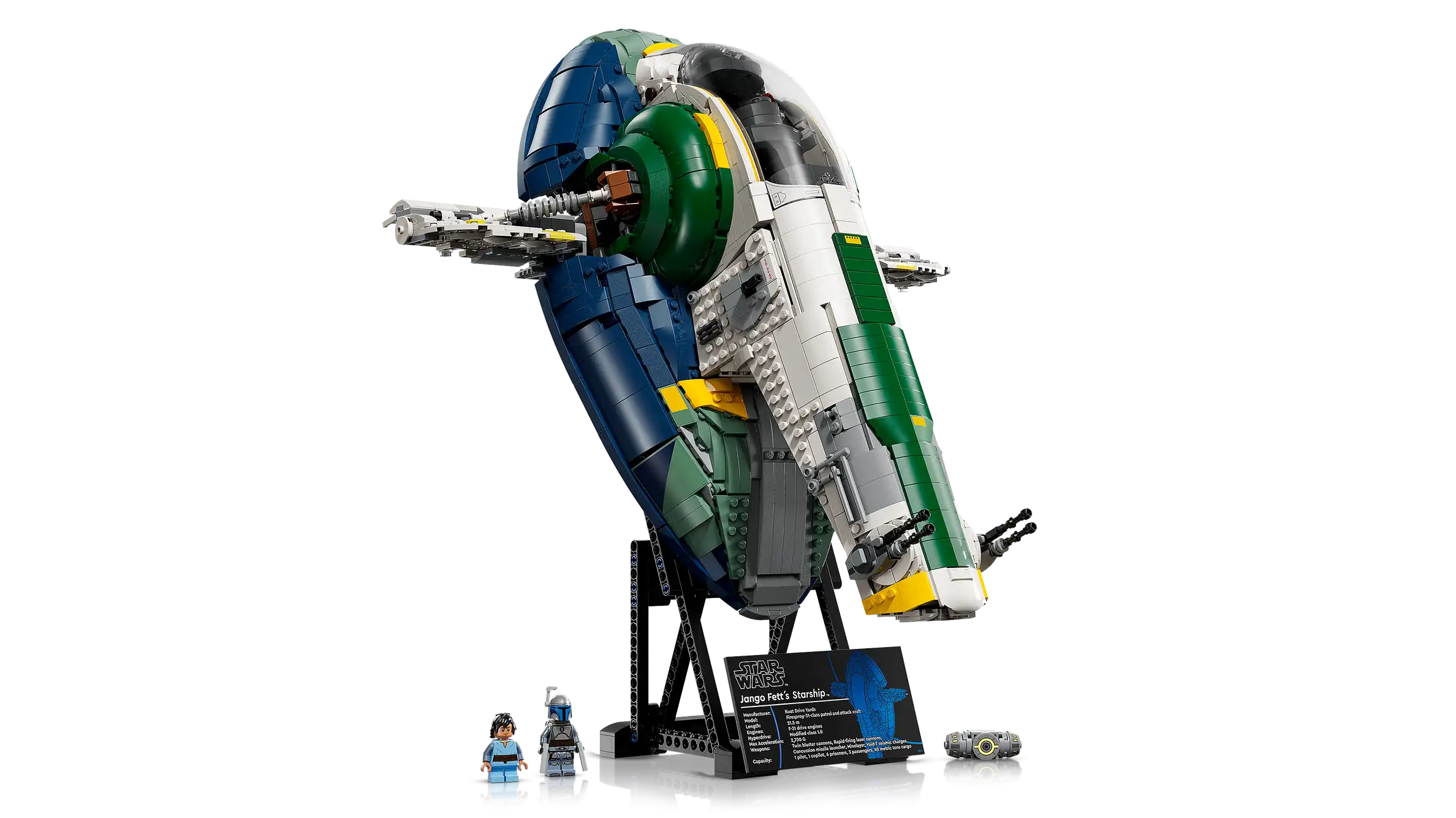 Compatible - Star Wars - 75409 - UCS - Jango Fett's Firespray Class One - 2970 Pieces