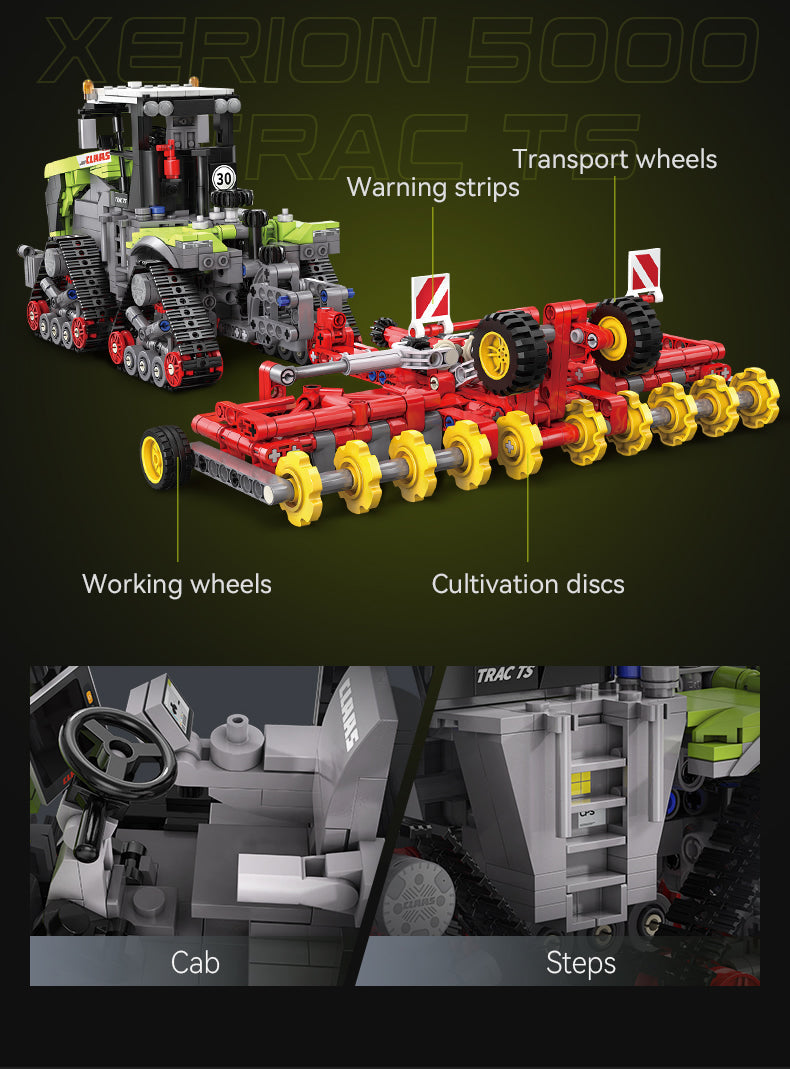 CADA - C65012 - Master Series - Claas Xerion 5000 Trac TS - 1336 Pieces