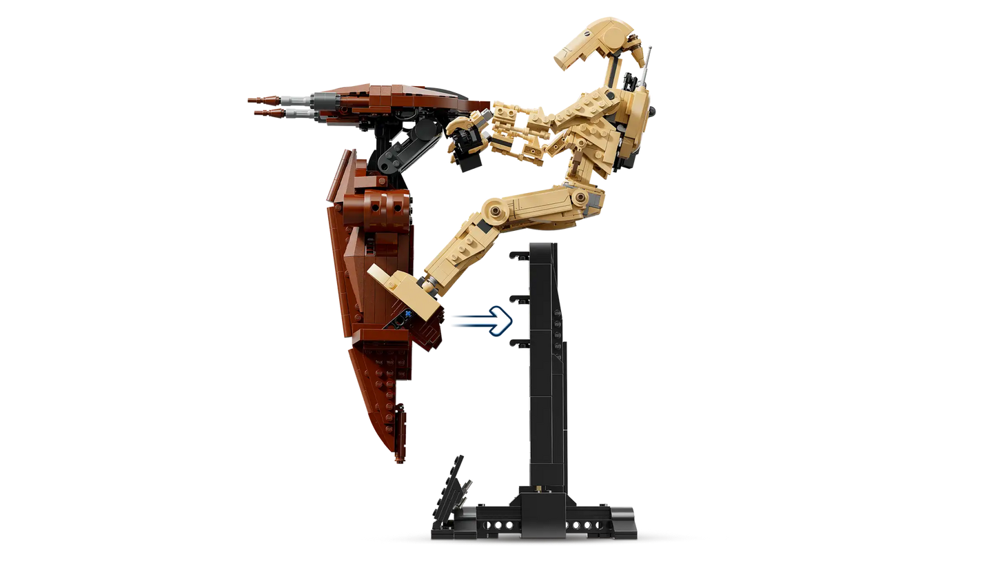 Compatible - 75428 - Star Wars - Battle Droids with STAP - 1088 Pieces
