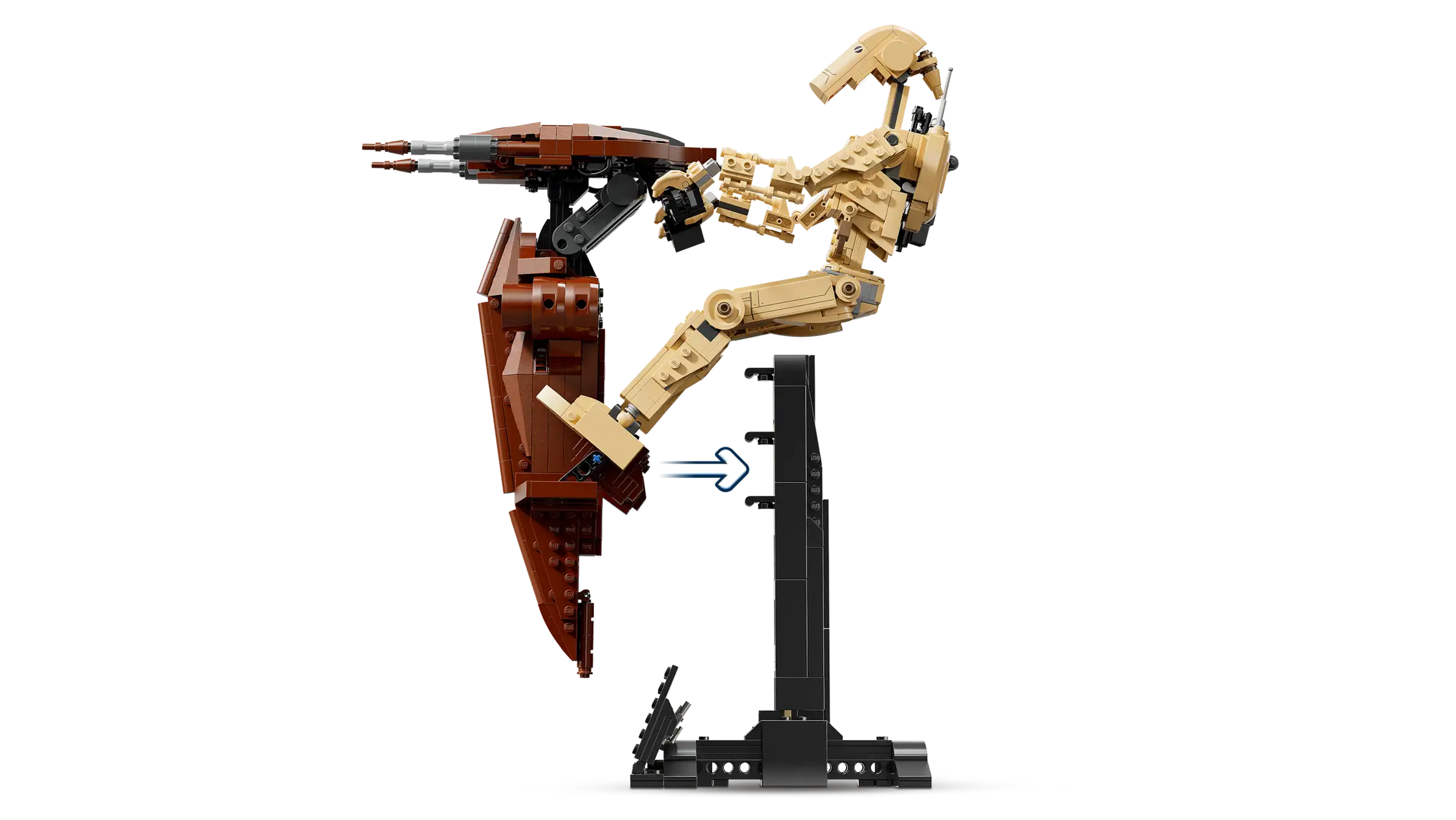 Compatible - Star Wars - 75428 - Battle Droids with STAP - 1088 Pieces