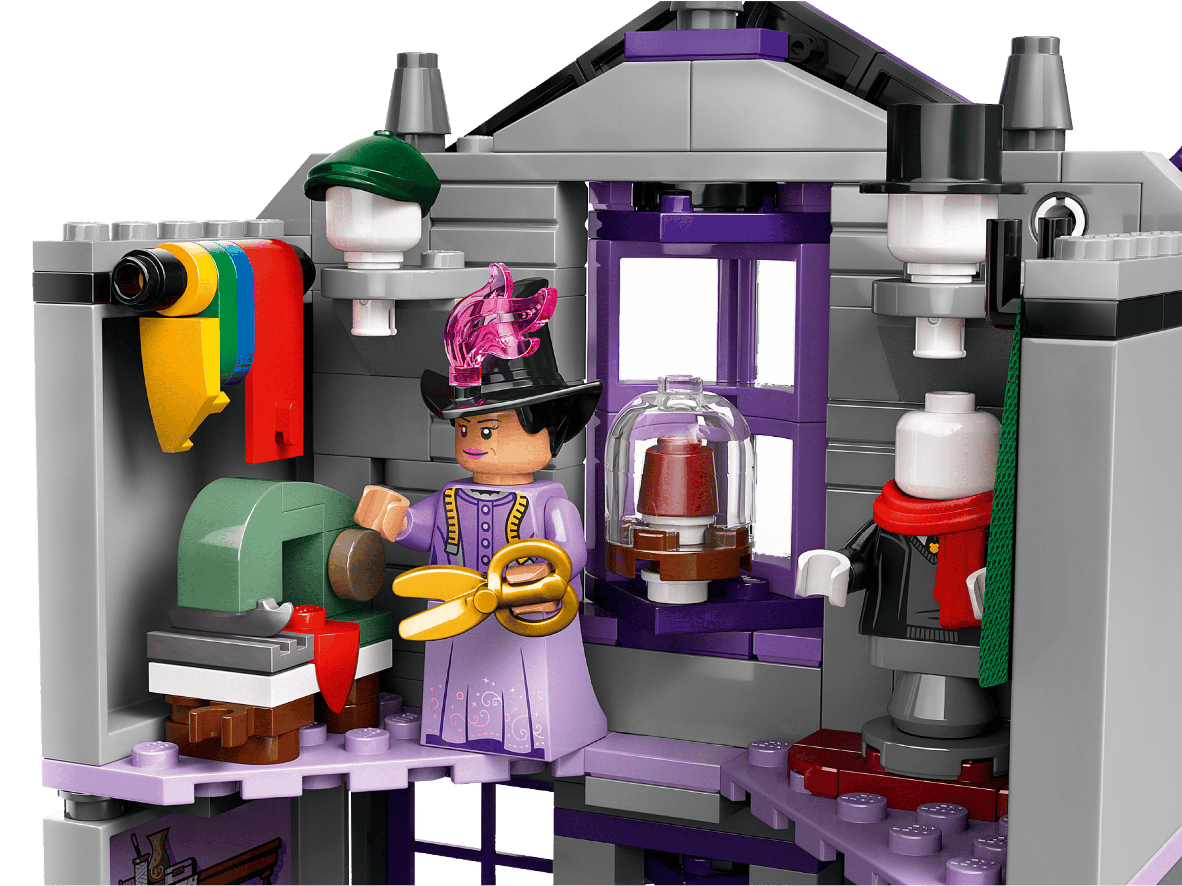 Compatible - Harry Potter - 76439 - Olivanders And Madam Malkin's Robes - 744 Pieces