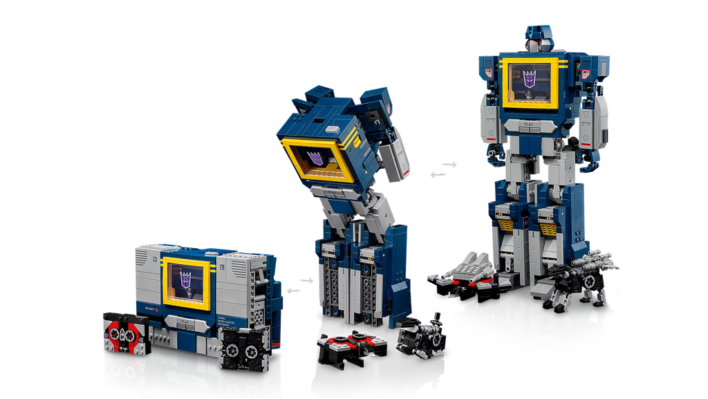 Compatible - Icons - 10358 - Transformers - Sound Wave - 1505 Pieces