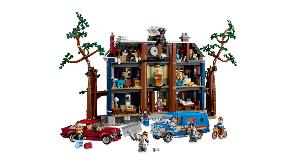 Compatible - Icons - 11370 - Stranger Things - The Creel House - 2593 Pieces