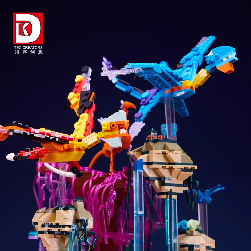 DK - 3005 - Avatar - Pandora's Cave - 2986 Pieces