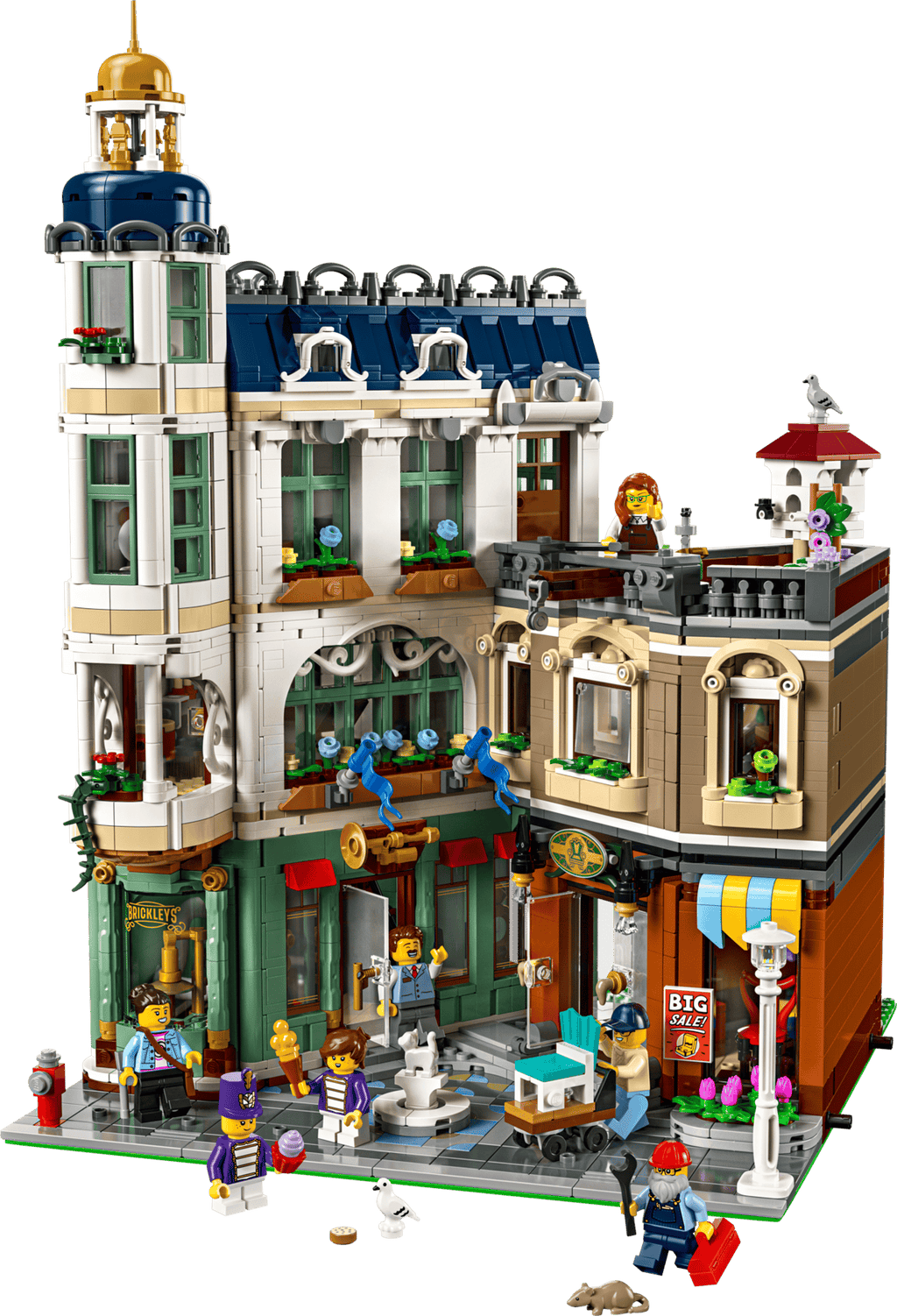 Compatible - Icons - 11371 - Shopping Street - 3456 Pieces