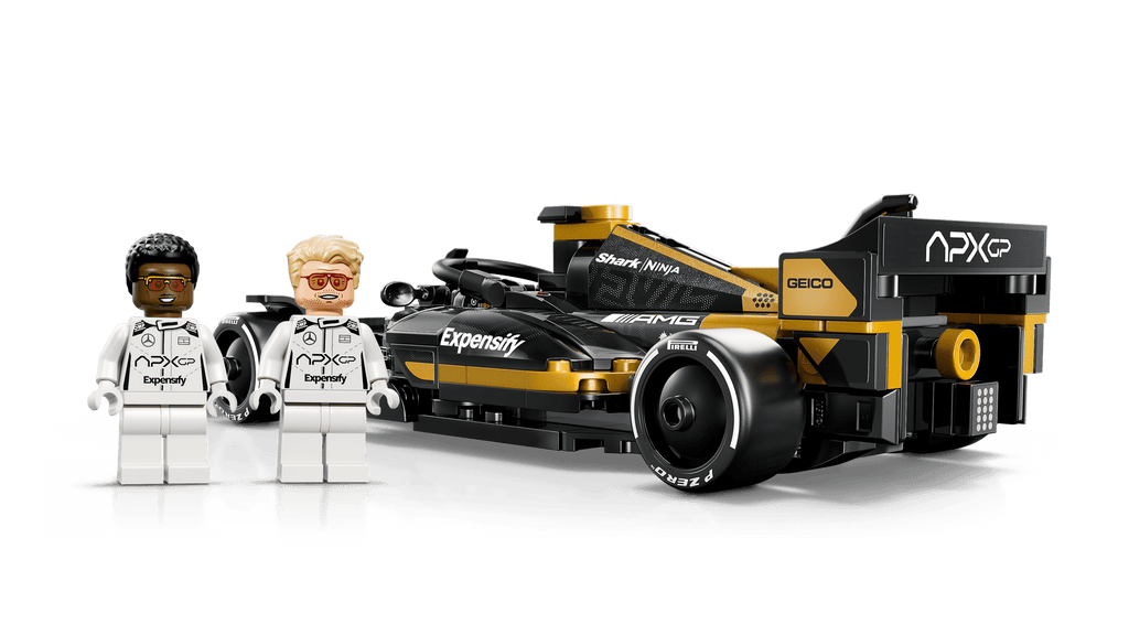 Compatible - Speed Champions - 77252 - APX GP Team Race Car - 268 Pieces