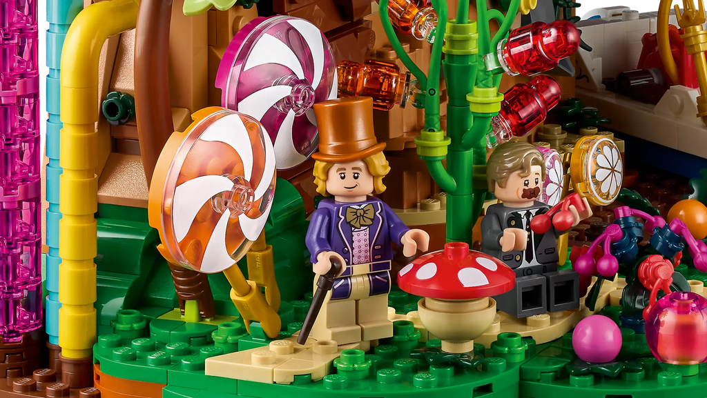 Compatible - IDEAS - 21360 - Willy Wonka And The Chocolate Factory - 2025 Pieces