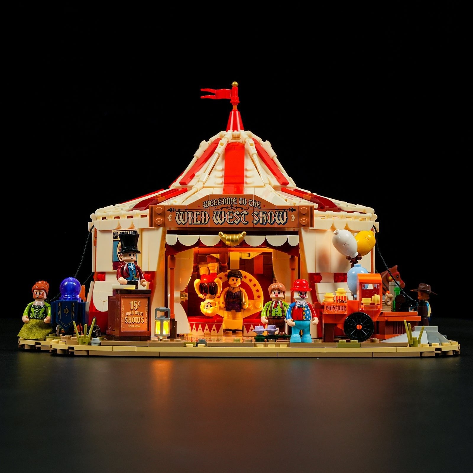 Funwhole/Lumibricks - L9079 - Traveling Circus - 1962 Pieces