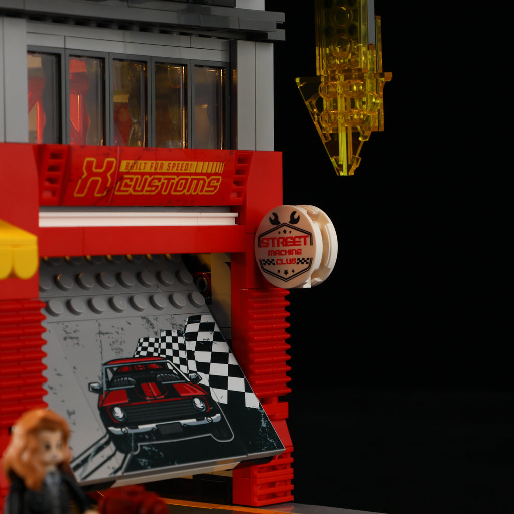 Funwhole/Lumibricks - L9088 - Street Mod Garage - 1935 Pieces