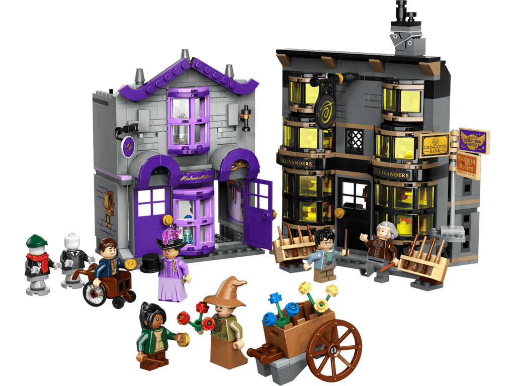 Compatible - Harry Potter - 76439 - Olivanders And Madam Malkin's Robes - 744 Pieces