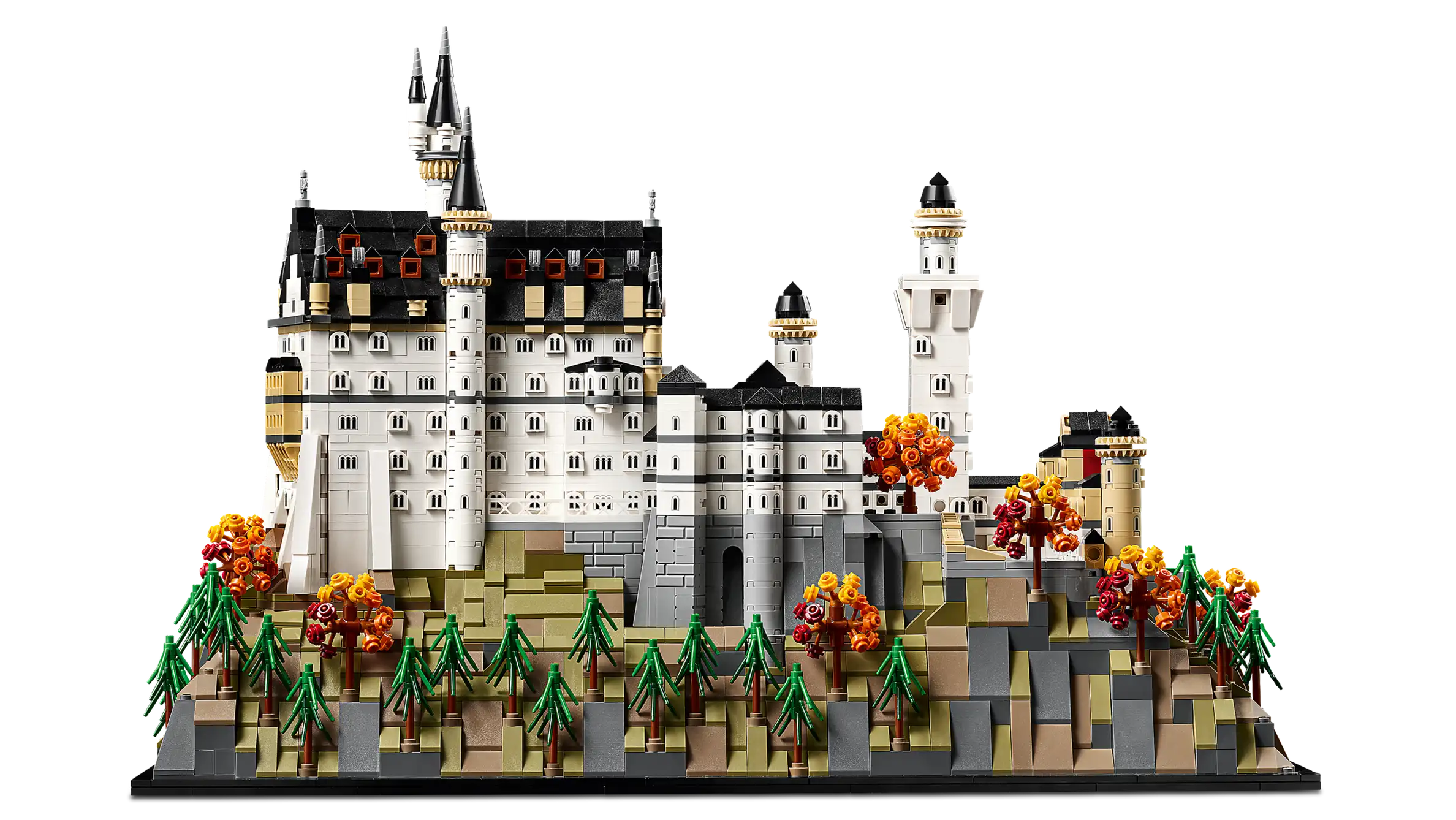 Compatible - Architecture - 21063 - Neuschwanstein Castle - 3455 Pieces
