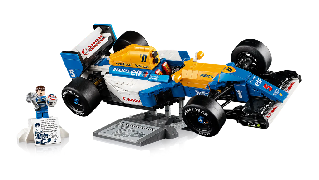 Compatible - Icons - 10353 - Williams Racing FW14B & Nigel Mansell - 799 Pieces