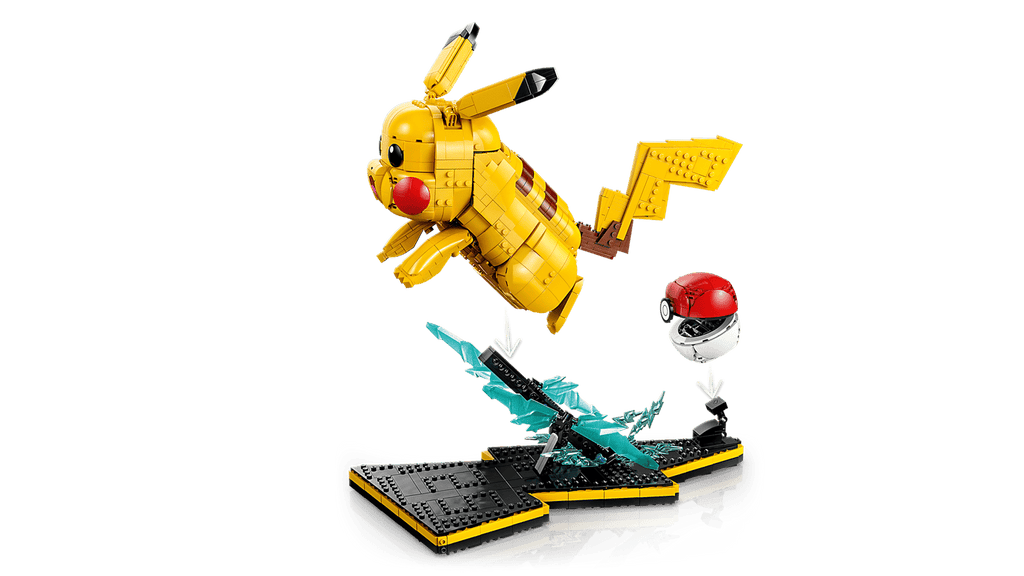 Compatible - 72152 - Pokémon - Pikachu And Poke Ball - 2050 Pieces (Group Order Discount Not Applicable)