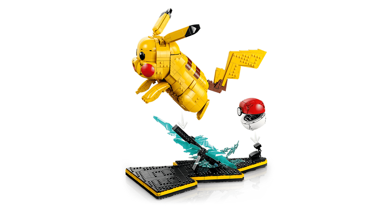 Compatible - 72152 - Pokemon - Pikachu And Poke Ball - 2050 Pieces