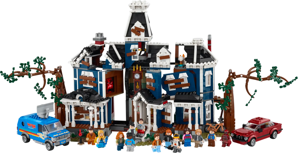 Compatible - Icons - 11370 - Stranger Things - The Creel House - 2593 Pieces