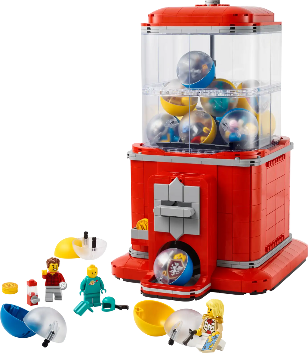 Compatible - IDEAS - 21358 - Minifigure Vending Machine - 1343 Pieces
