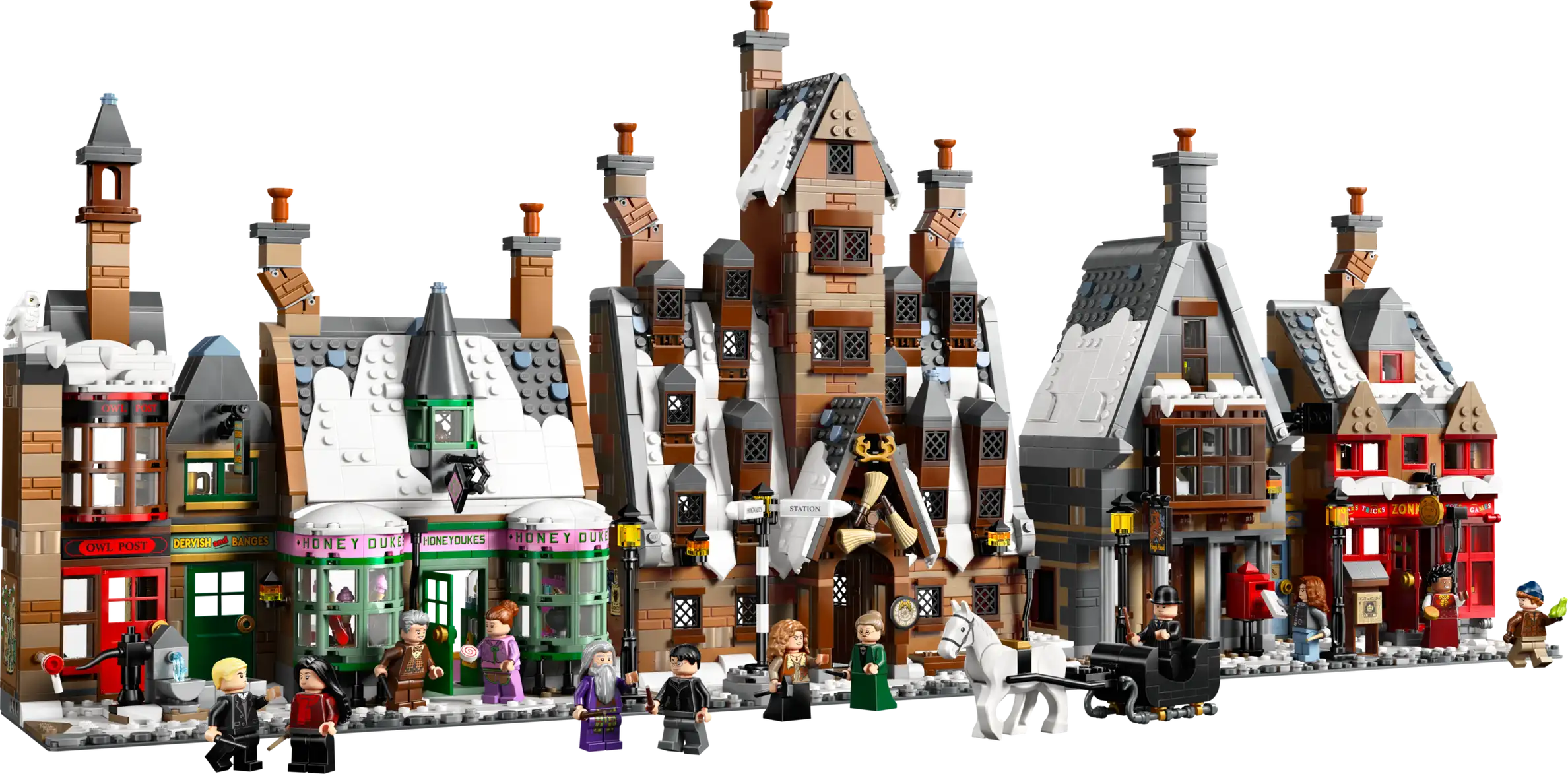 Compatible - Harry Potter - 76457 - Hogsmeade Village - Collector's Edition - 3228 Pieces