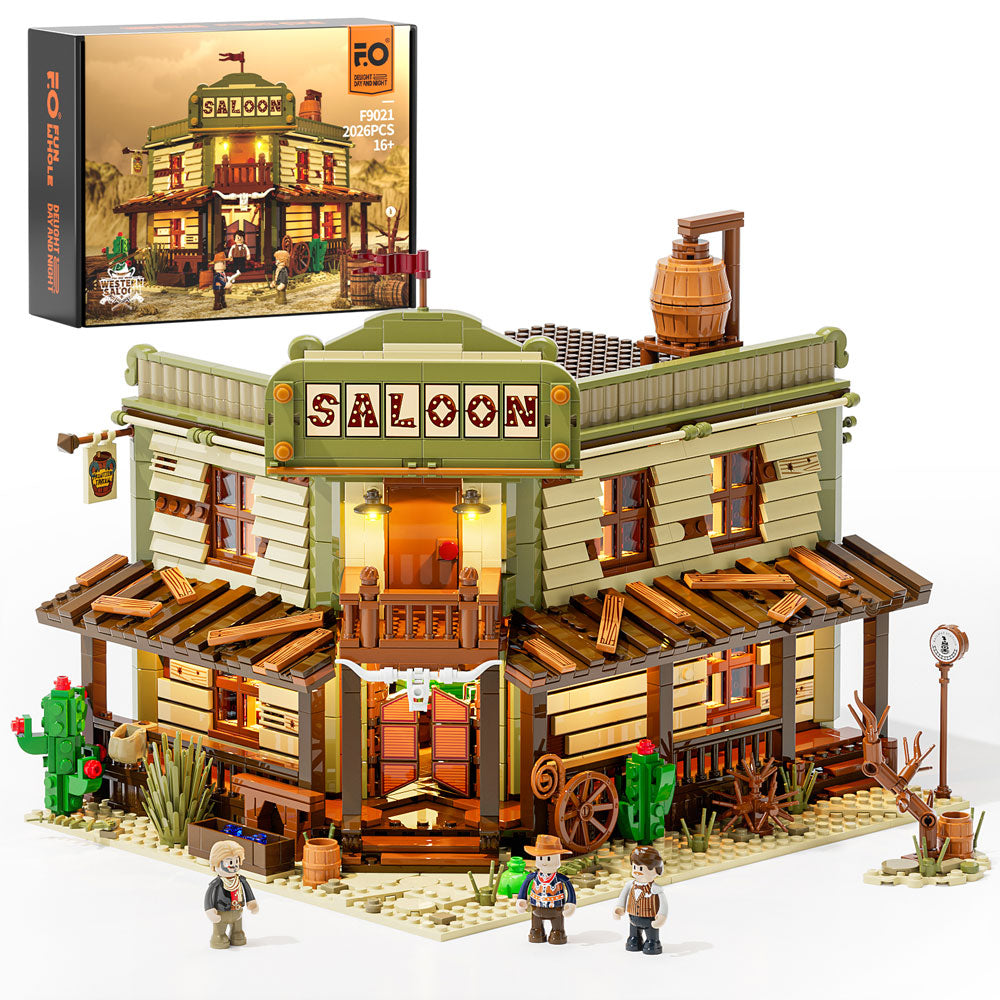 Funwhole/Lumibricks - F9021 - Western Saloon - 2026 Pieces