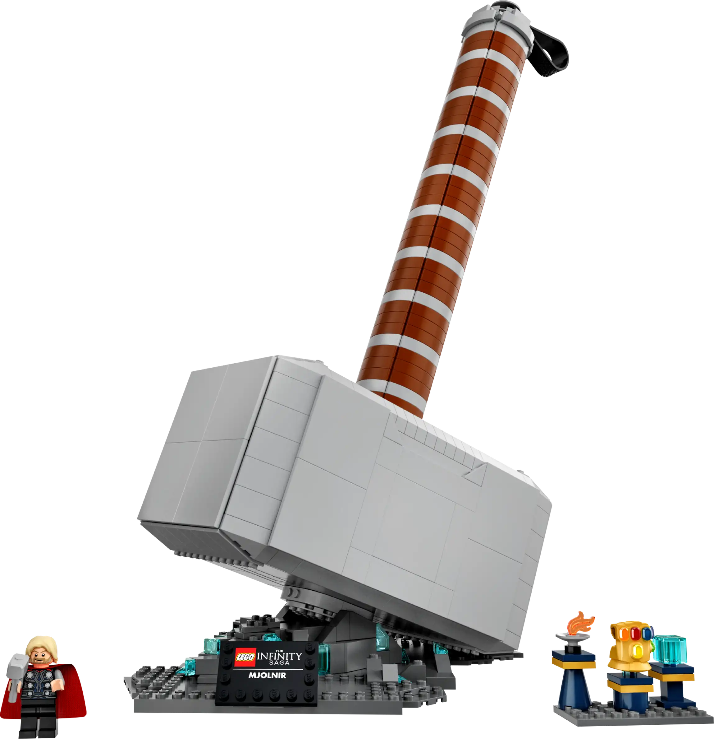 Compatible - Marvel - 76209 - The Avengers - Thor's Hammer - 979 Pieces