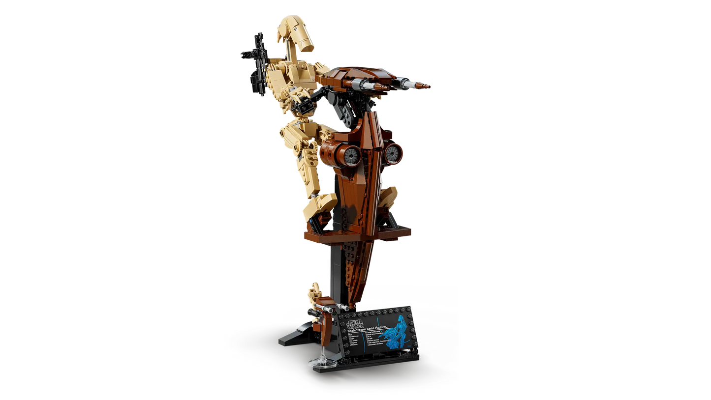 Compatible - 75428 - Star Wars - Battle Droids with STAP - 1088 Pieces