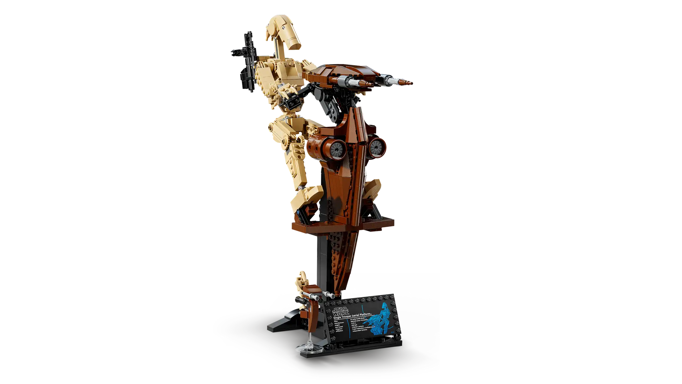 Compatible - Star Wars - 75428 - Battle Droids with STAP - 1088 Pieces