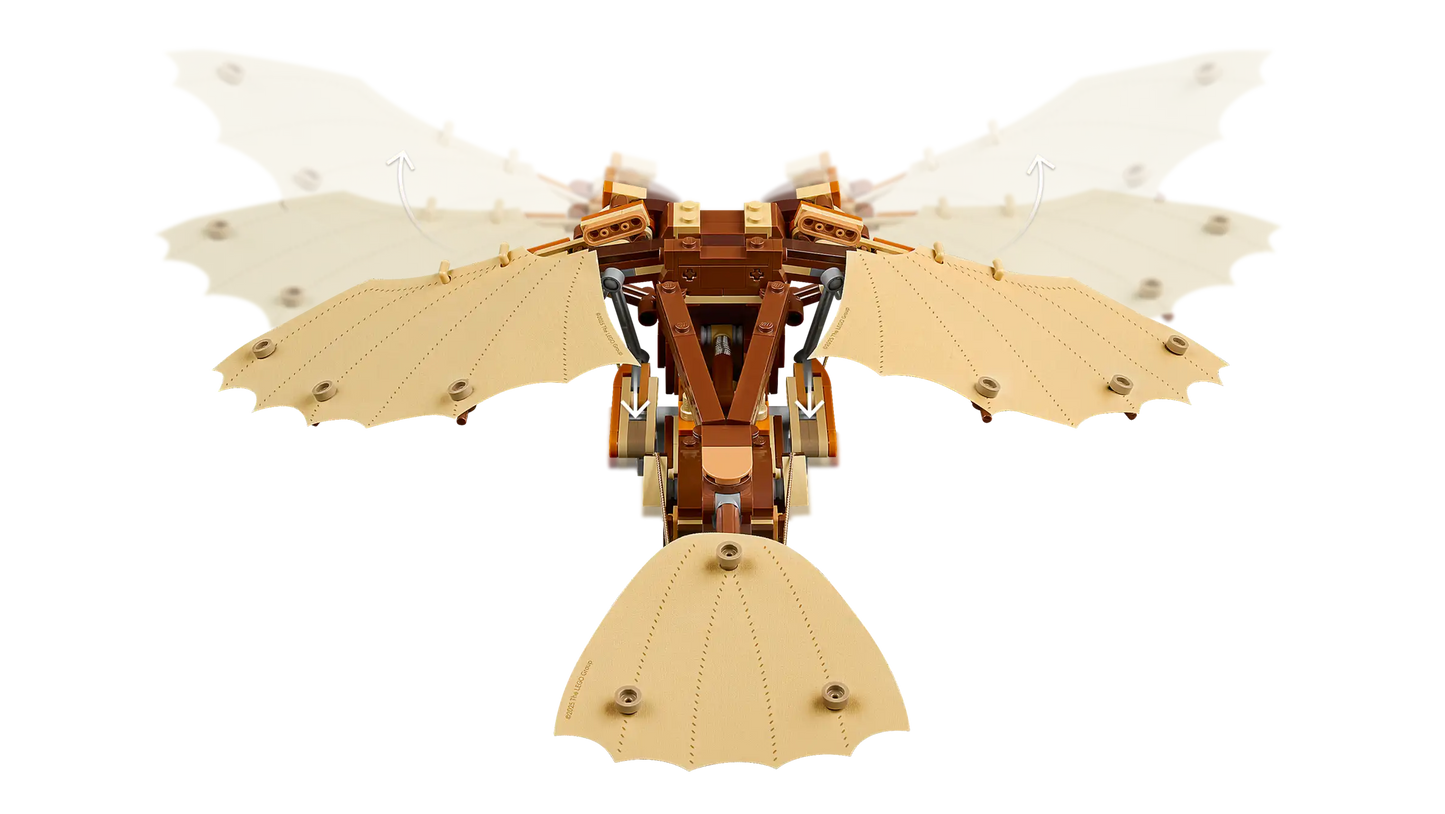 Compatible - 10363 - Icons - Leonardo Da Vinci's Flying Machine - 493 Pieces