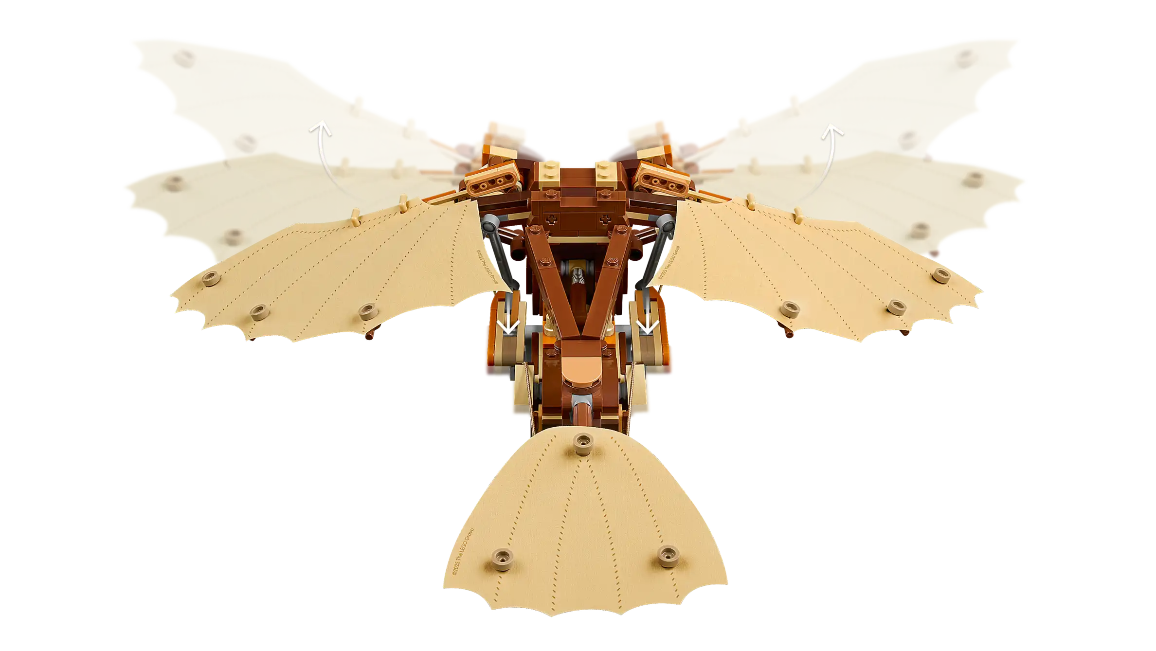 Compatible - Icons - 10363 - Leonardo da Vinci’s Flying Machine - 493 Pieces
