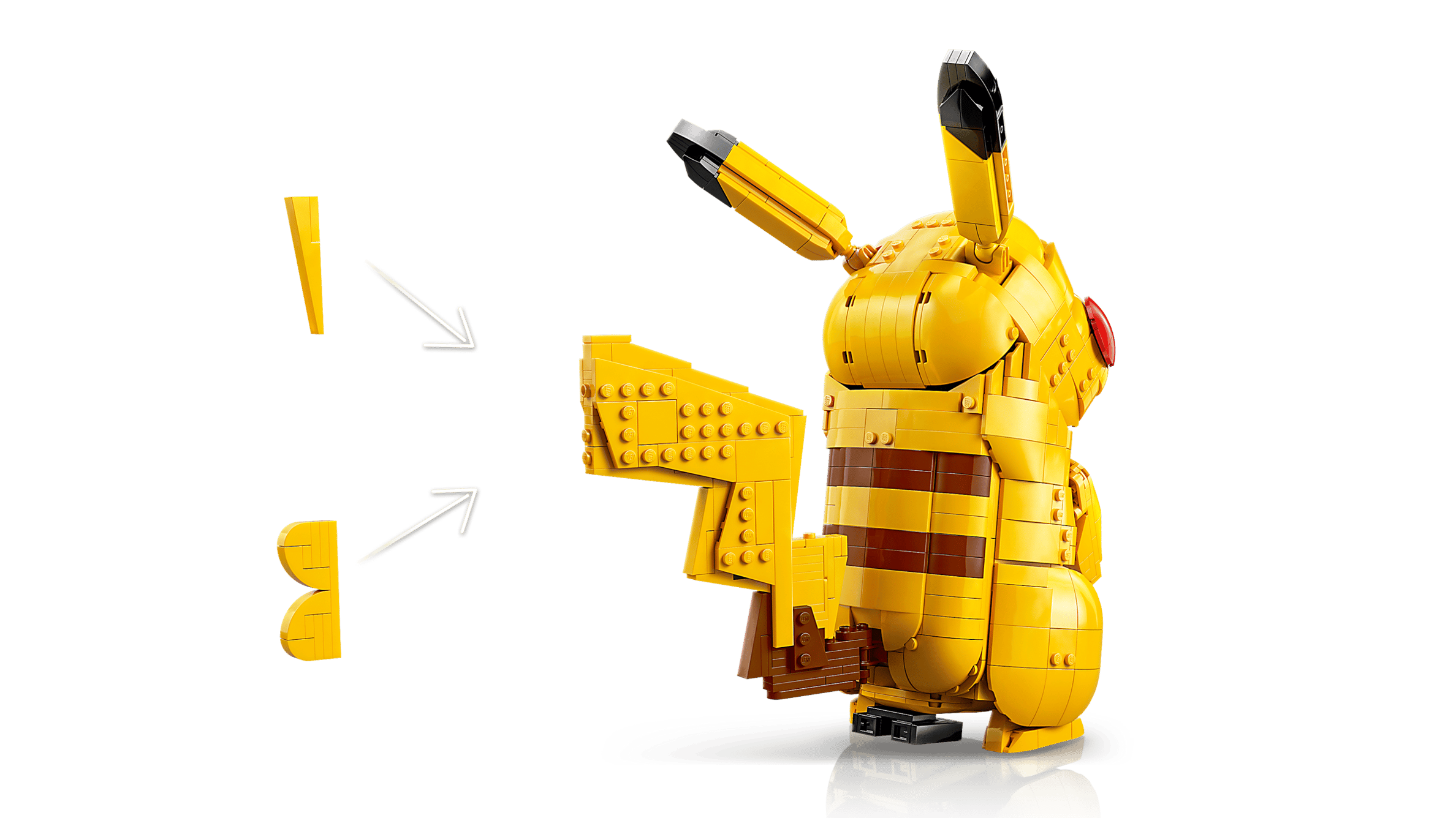 Compatible - 72152 - Pokémon - Pikachu And Poke Ball - 2050 Pieces (Group Order Discount Not Applicable)