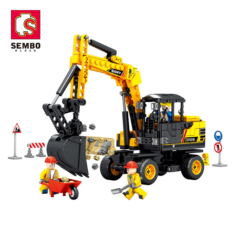 Sembo - 712018 - Excavator - 453 Pieces
