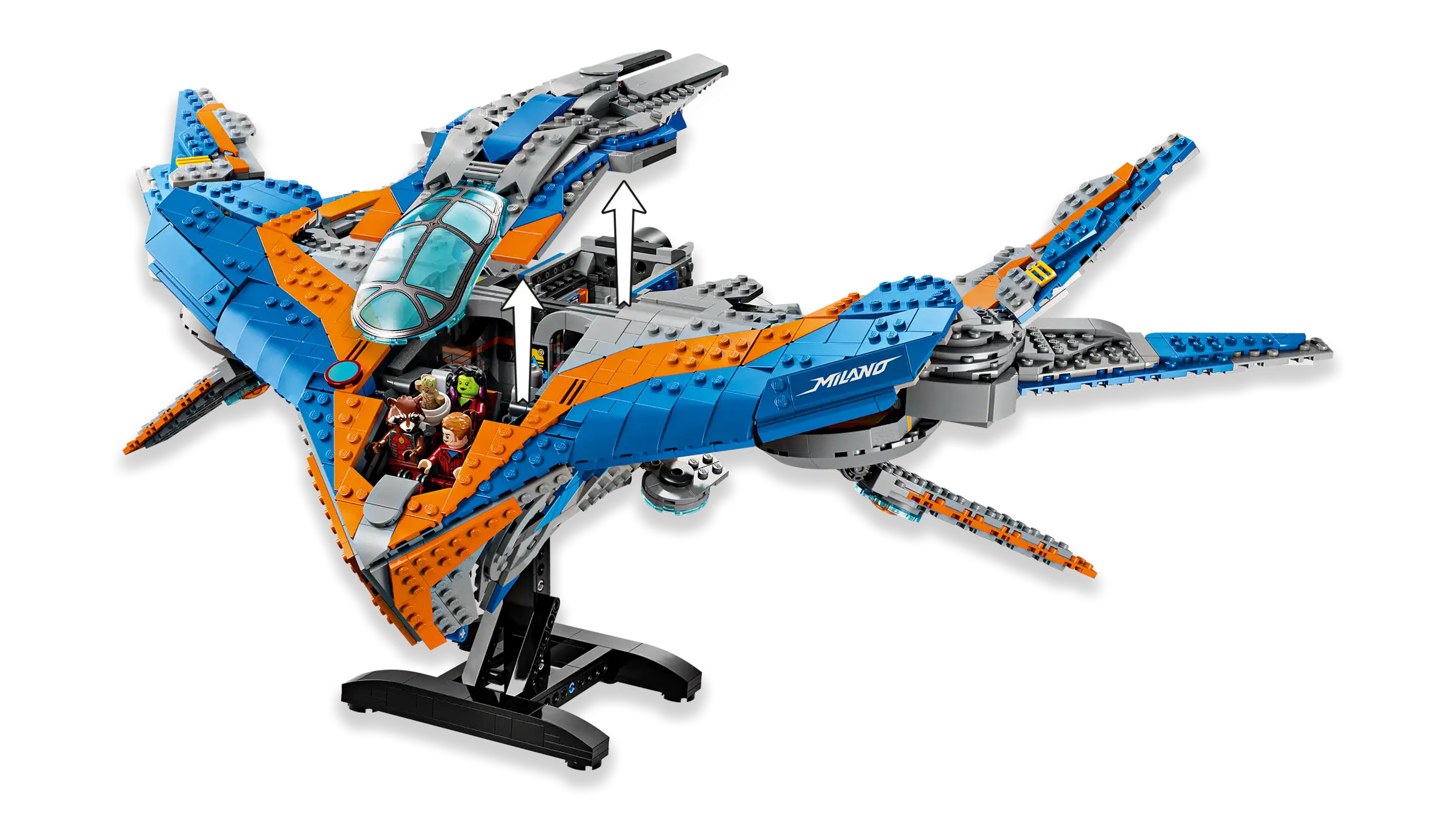 Compatible - Marvel - 76286 - The Milano Spaceship - 2090 Pieces