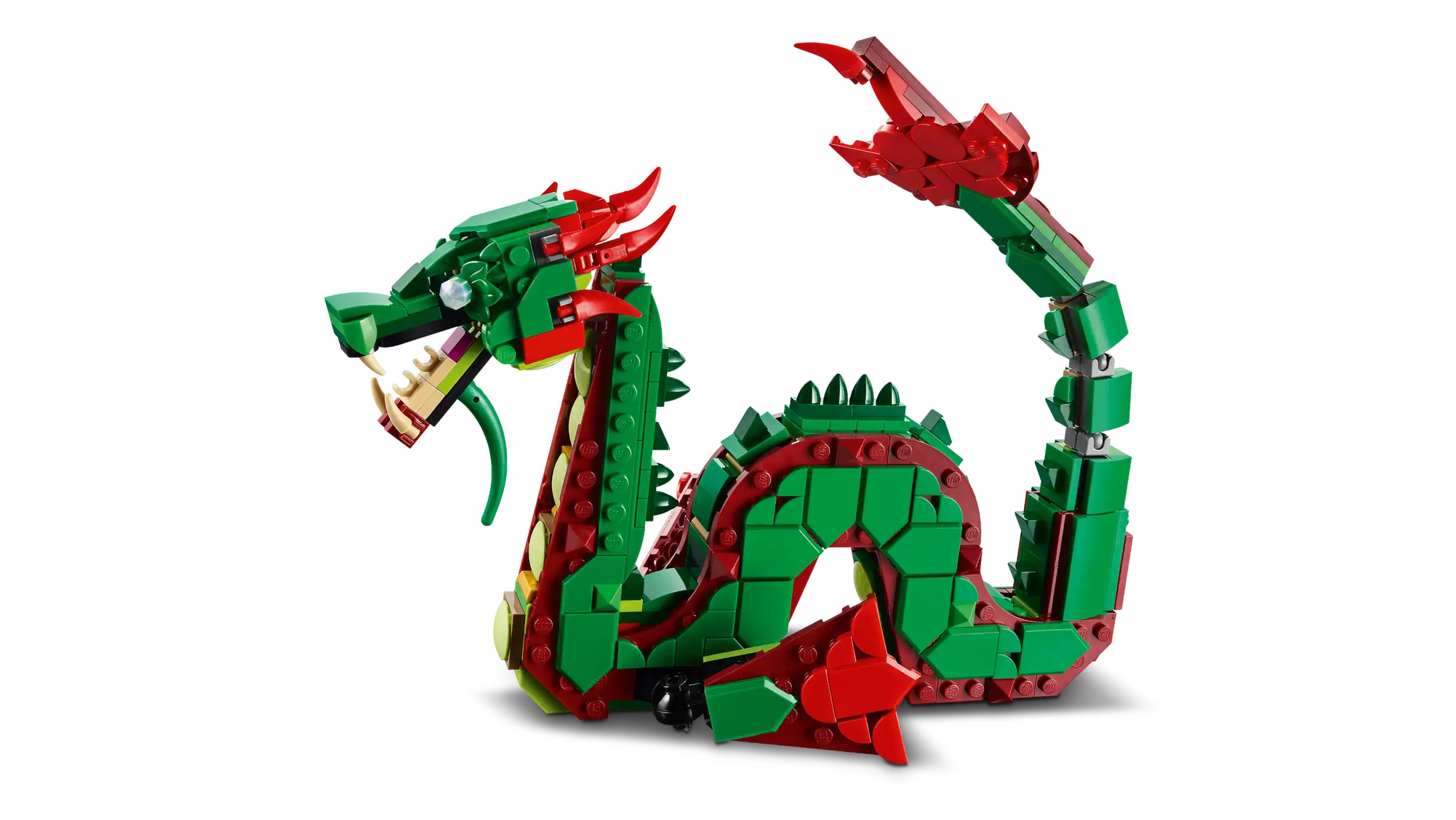 Compatible - Creator 3-in-1 - 31161 - Medieval Dragon - 715 Pieces