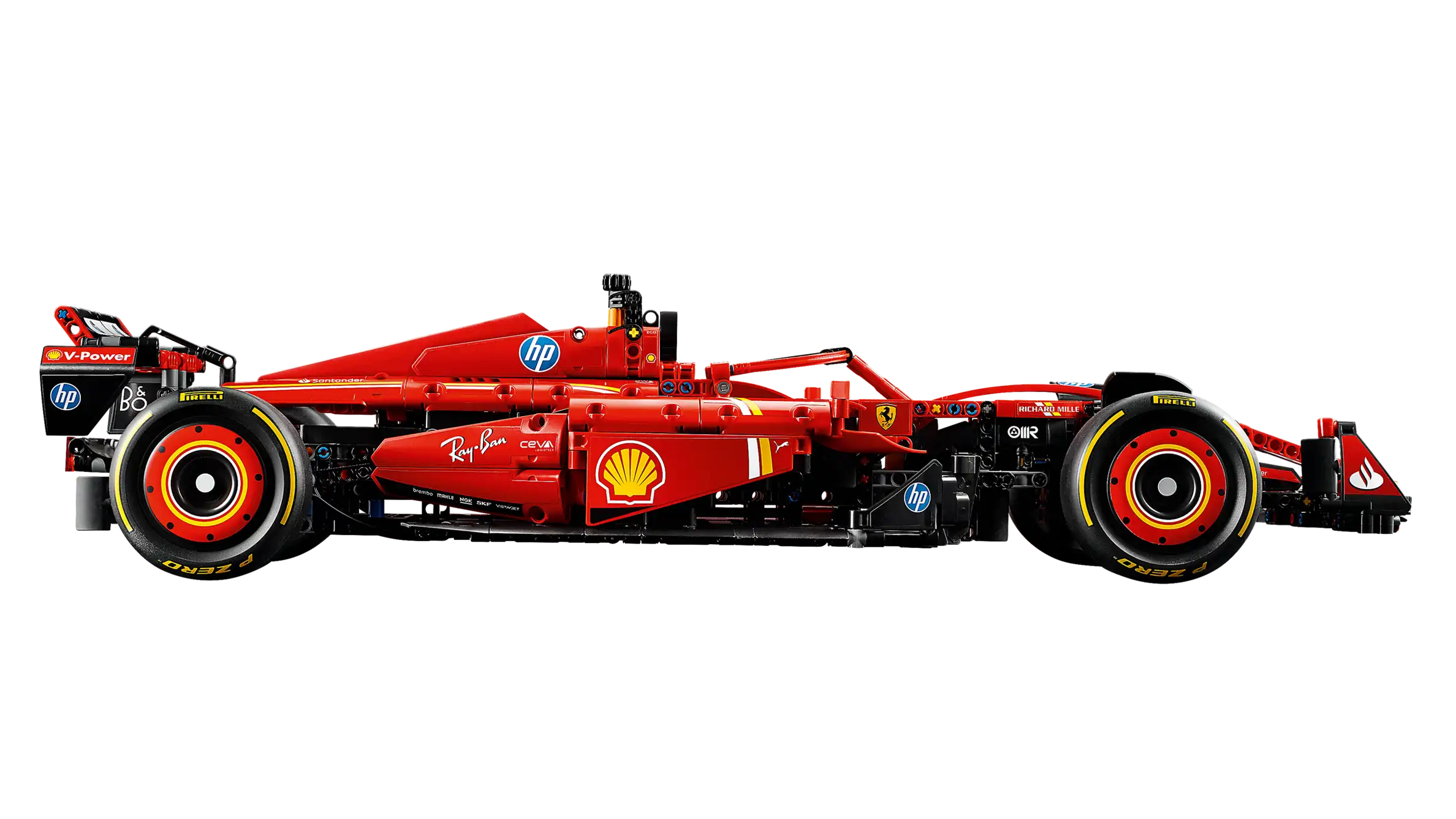 Compatible - Technic - 42207 - Ferrari SF-24 F1 Racing Car - 1361 Pieces
