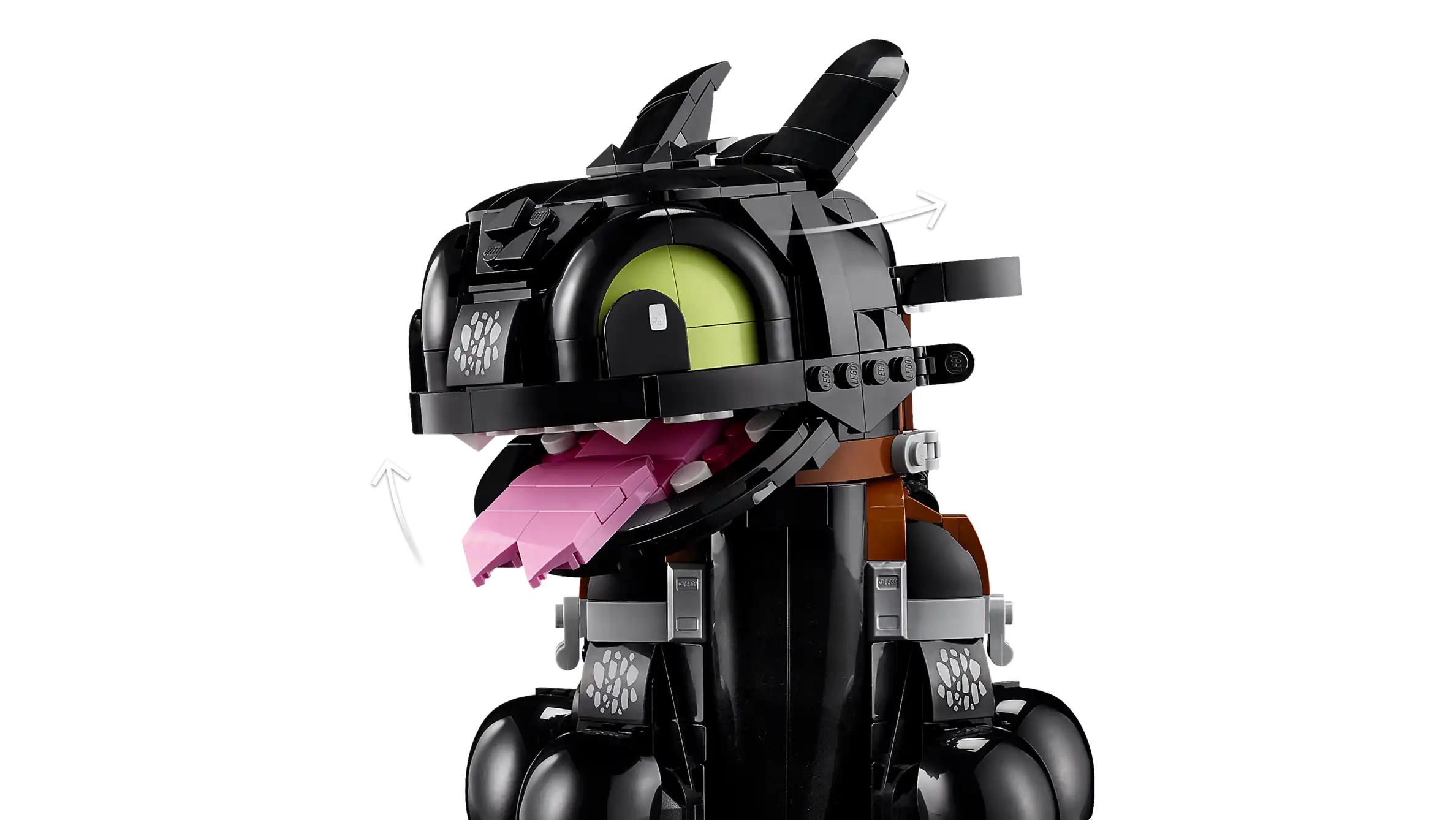 Compatible - Icons - 10375 - How to Train Your Dragon - Toothless - 784 Pieces