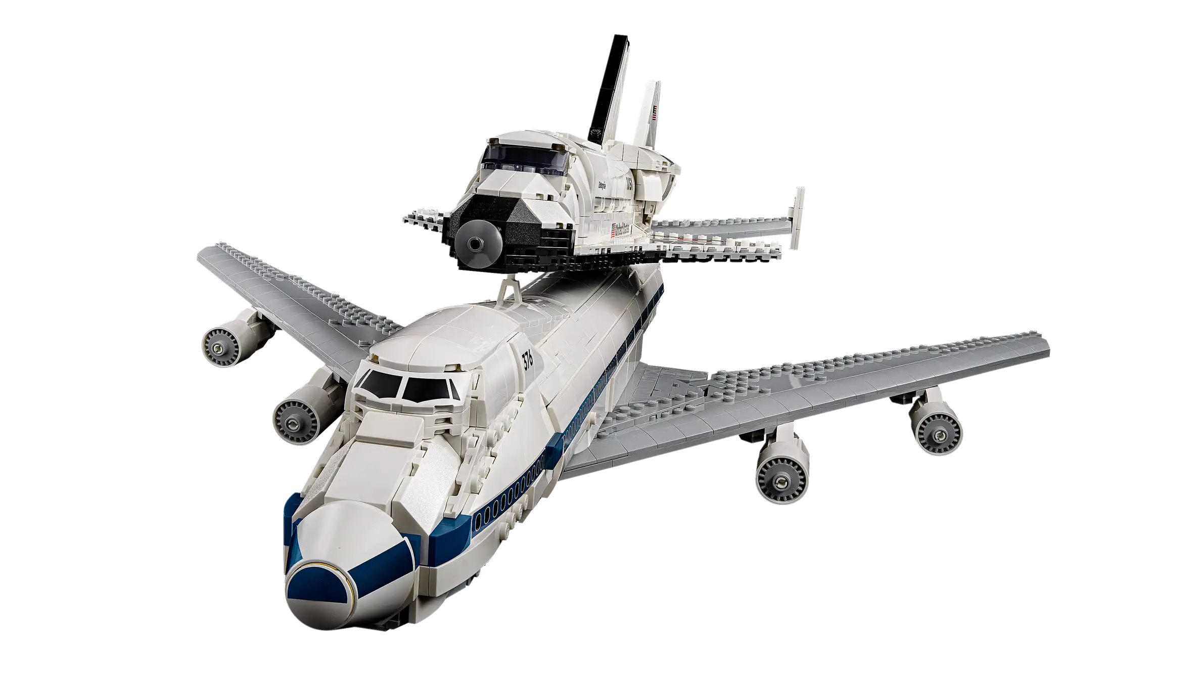 Compatible - Icons - 10360 - NASA - Shuttle Carrier Aircraft - 2417 Pieces