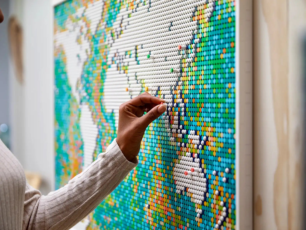 Compatible - Art - 31203 - World Map - 11695 Pieces