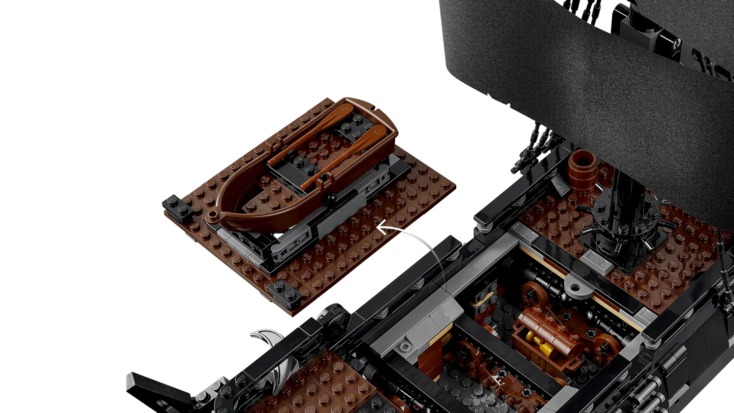 Compatible - 10365 - Icons - The Pirates of the Caribbean - Jack Sparrow's Pirate Ship - 2862 Pieces