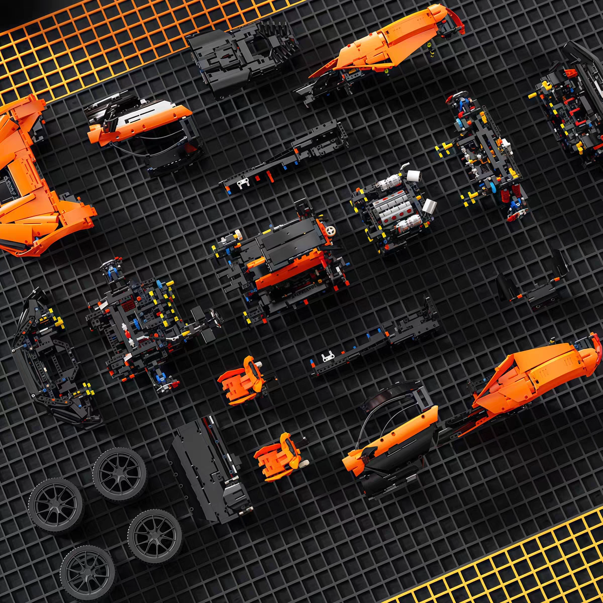 TGL - T5051 - Mclaren W1 Hypercar - 5036 Pieces