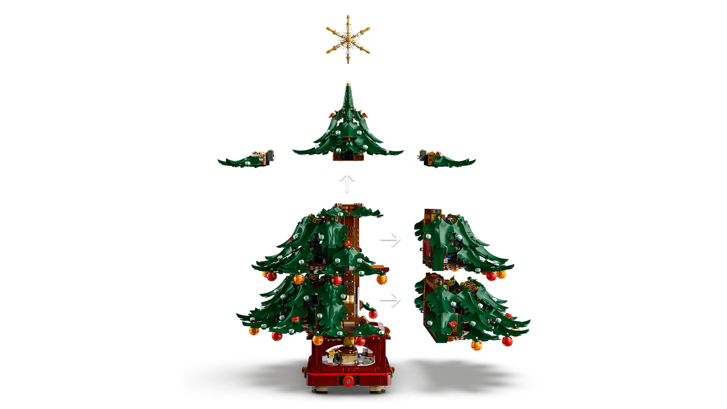 Compatible - 41843 - Icons - Family Christmas Tree - 3171 Pieces
