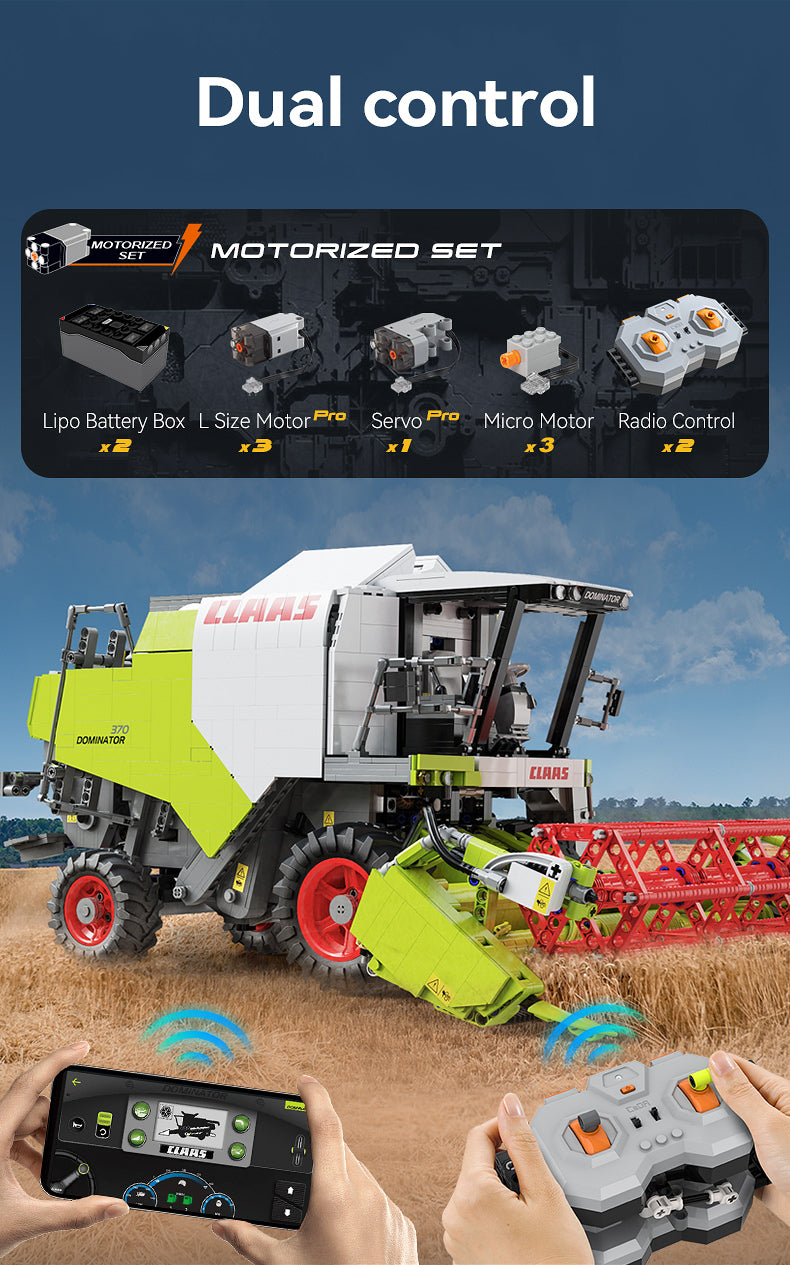 CADA - C61508 - Master Series - Claas Dominator 370 - 4567 Pieces (Group Order Discount Not Applicable)