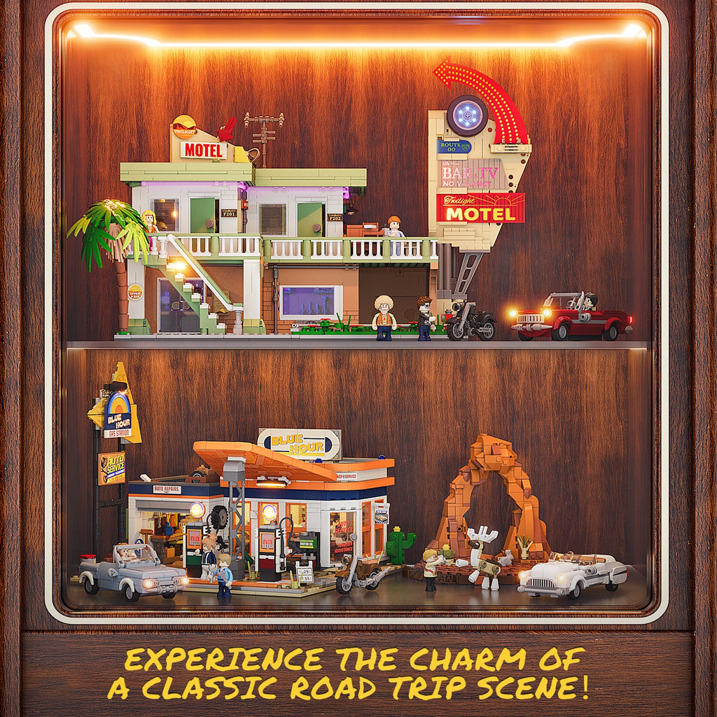 Lumibricks/Funwhole - F9065 - Gas Station - 1608 Pieces