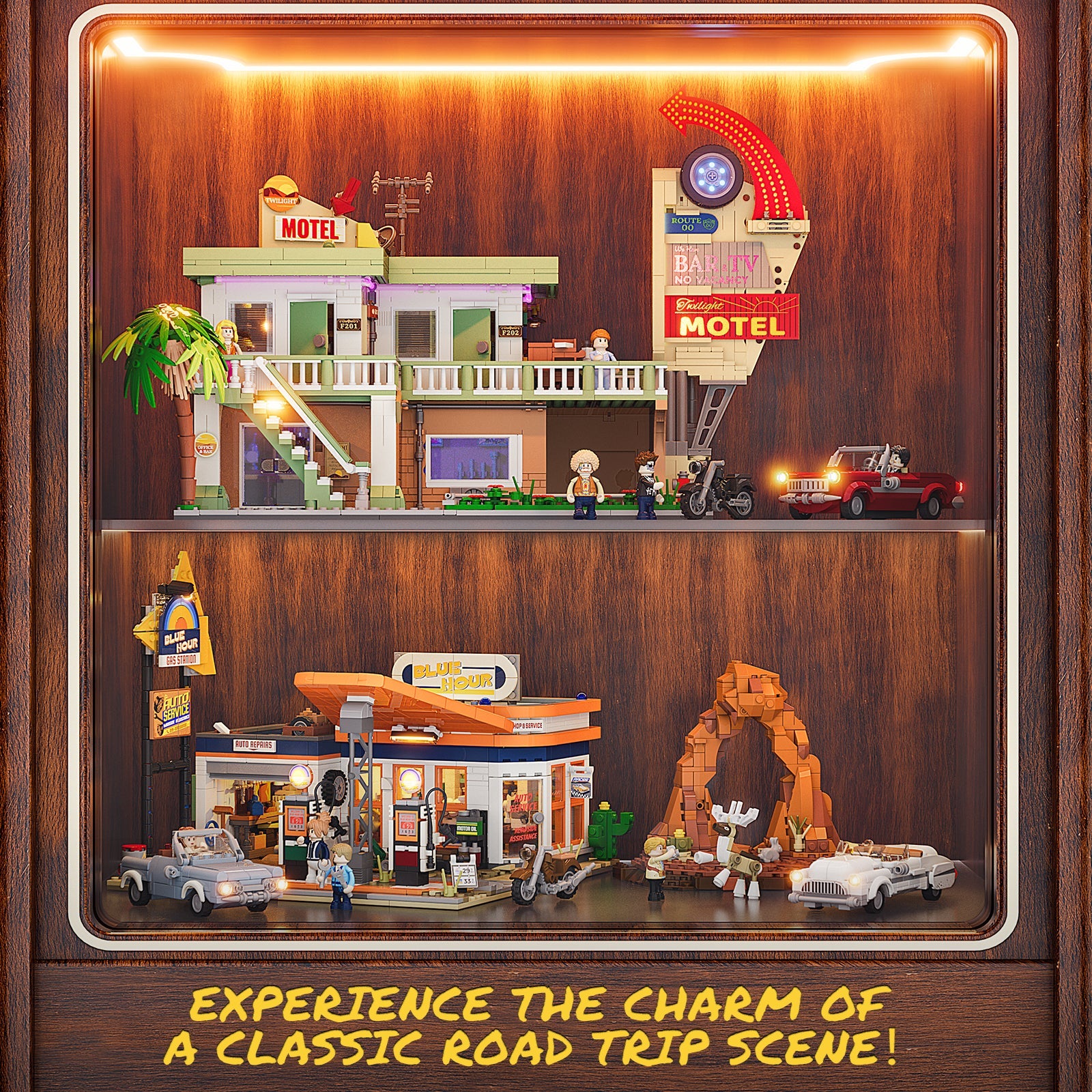 Lumibricks/Funwhole - F9065 - Gas Station - 1608 Pieces