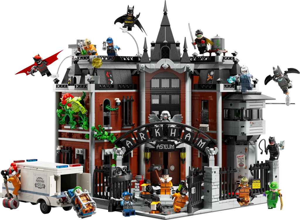 Compatible - Batman - 76300 - Arkham Asylum - 2953 Pieces
