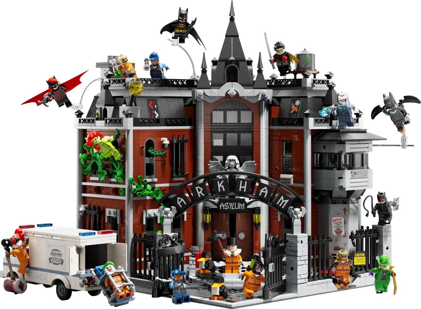 Compatible - 76300 - Batman - Arkham Asylum - 2953 Pieces