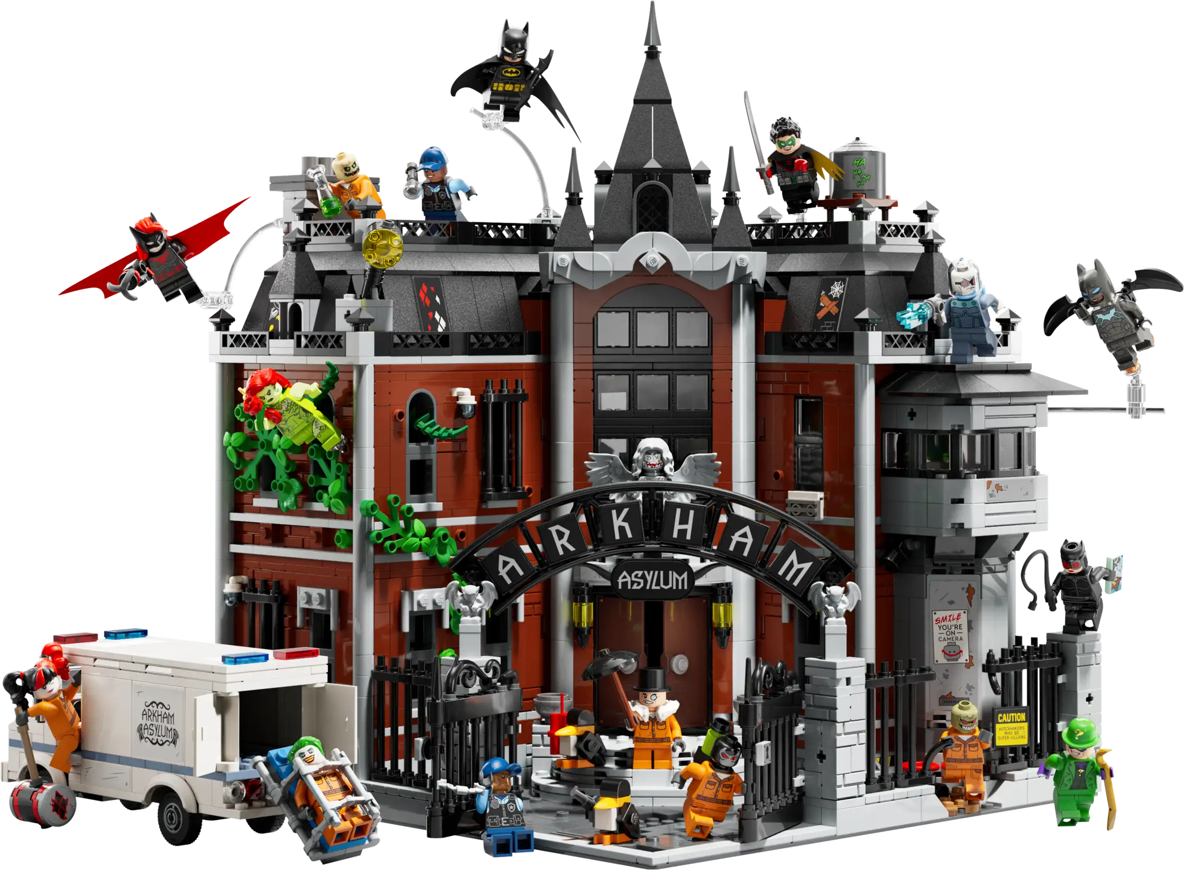Compatible - Batman - 76300 - Arkham Asylum - 2953 Pieces