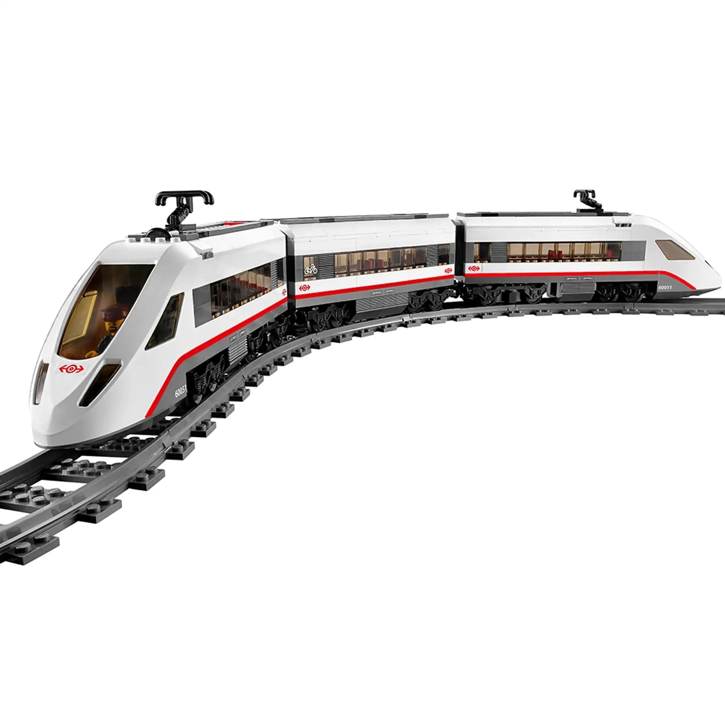 Compatible - City - 60051 - High Speed Passenger Train - 610 Pieces
