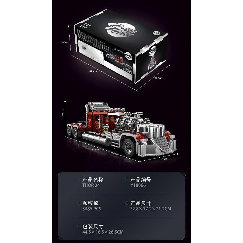Eikee - Y18066 - Thor 24 Truck - 3485 Pieces