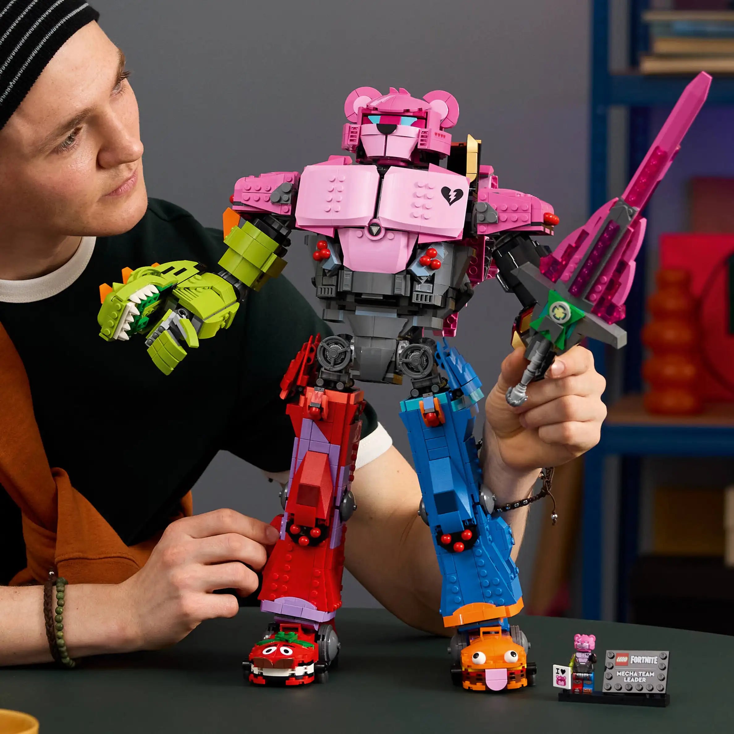 Compatible - Fortnite - 77078 - Mecha Team Leader - 2503 Pieces