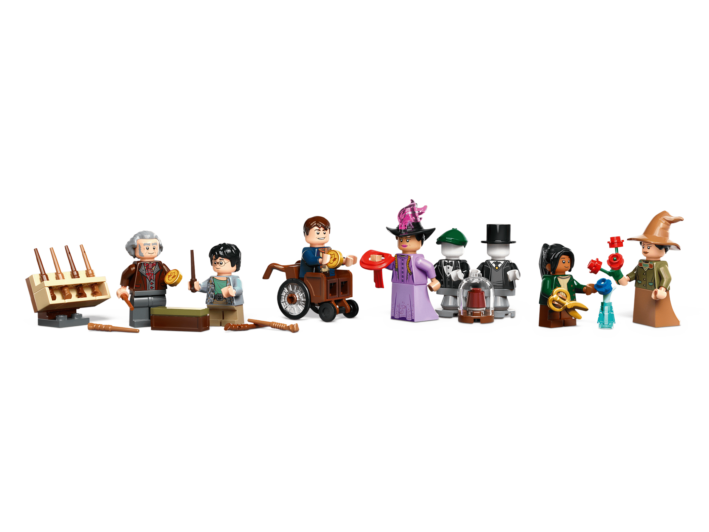 Compatible - Harry Potter - 76439 - Olivanders And Madam Malkin's Robes - 744 Pieces
